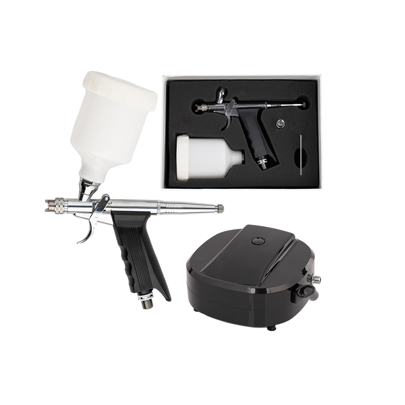 TM1001 TM116A-2 Airbrush sett bærbart for soling